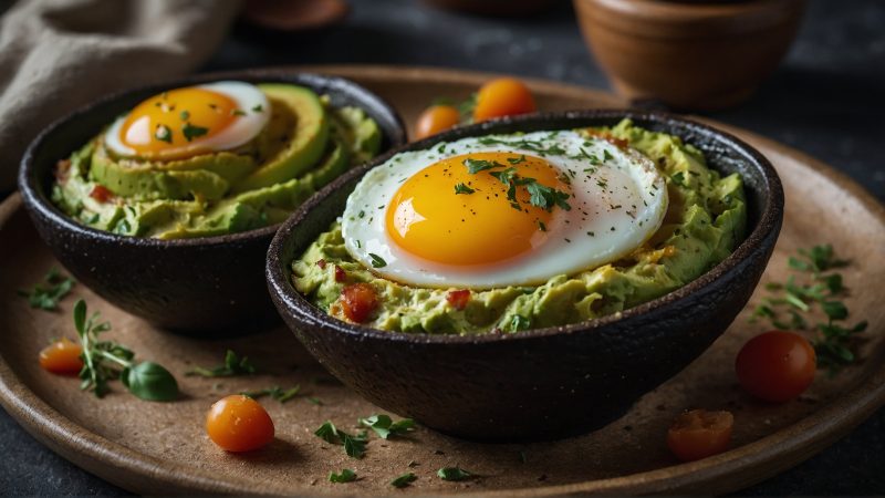 Avocado Baked Eggs
