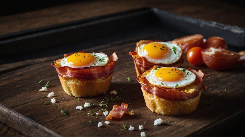 Bacon and Egg Cups