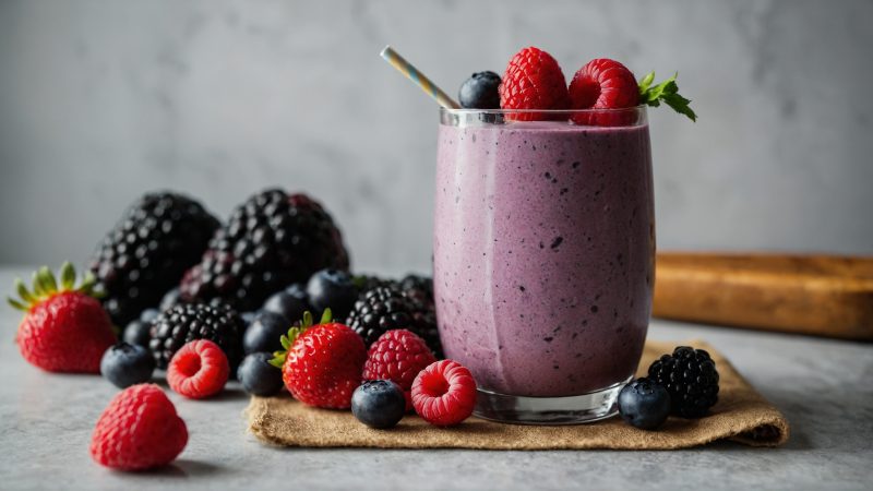 Keto Berry Smoothie
