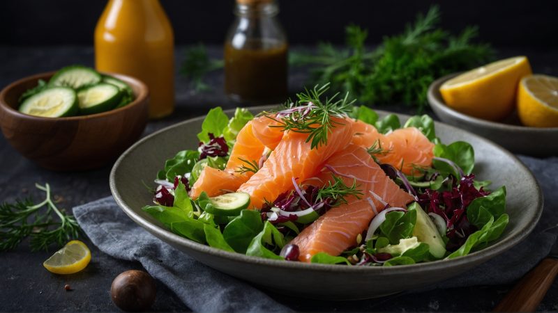 Smoked Salmon Salad